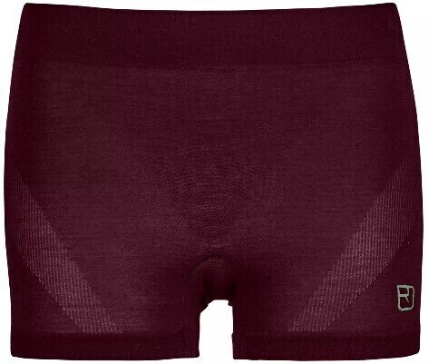 Termounderkläder Ortovox 120 Comp Light Hot Pants W Dark Wine S Termounderkläder