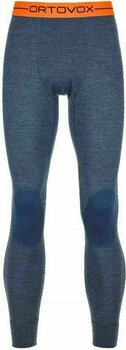 Thermal Underwear Ortovox 185 Rock'N'Wool Pants M Night Blue Blend S Thermal Underwear - 1