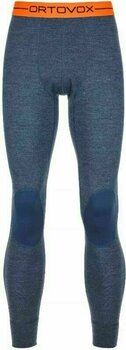 Sous-vêtements thermiques Ortovox 185 Rock'N'Wool Pants M Night Blue Blend XL Sous-vêtements thermiques - 1