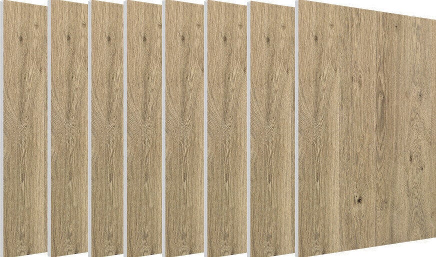 Absorbent foam panel Vicoustic Flat Panel VMT 60x60x2 Almond Oak