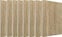 Absorpčný panel penový Vicoustic Flat Panel VMT 60x60x2 Almond Oak