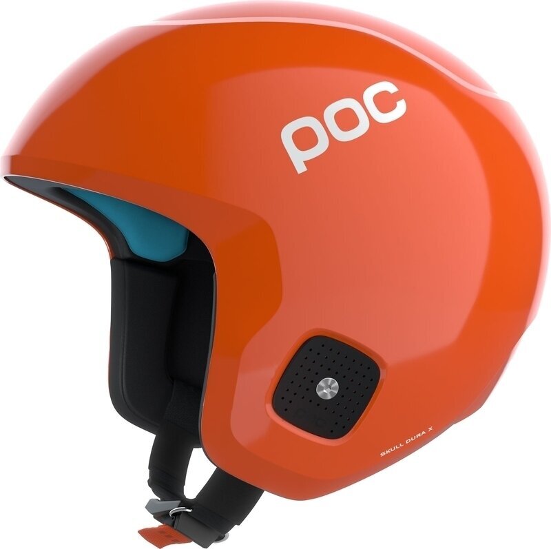 Каска за ски POC Skull Dura X Spin Fluorescent Orange M/L (55-58 cm) Каска за ски