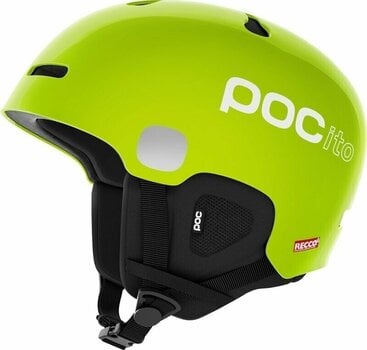 Ski Helmet POC POCito Auric Cut Spin Fluorescent Lime Green XXS (48-52cm) Ski Helmet - 1