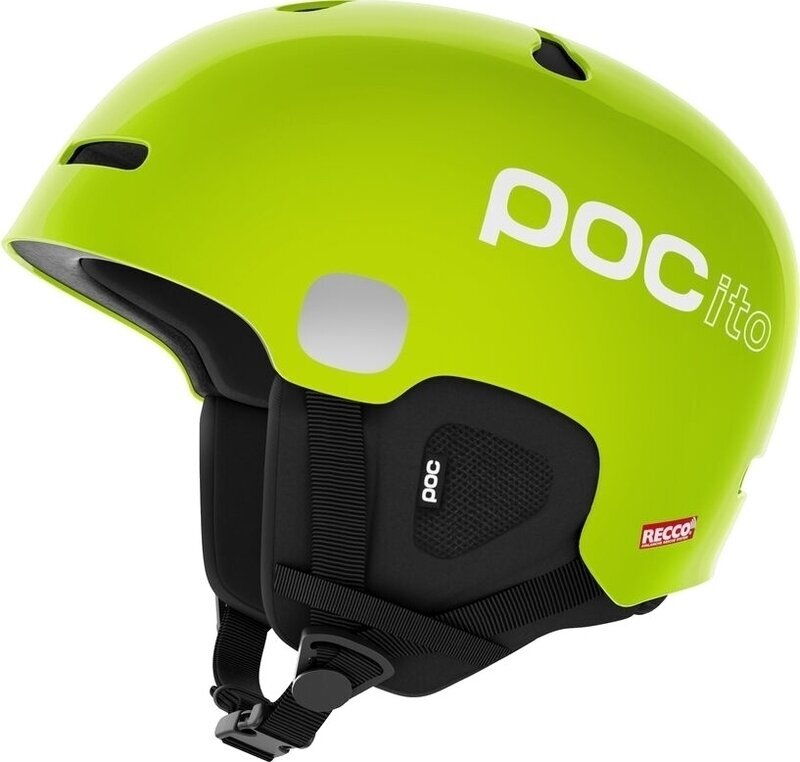 Ski Helmet POC POCito Auric Cut Spin Fluorescent Lime Green M/L (55-58 cm) Ski Helmet