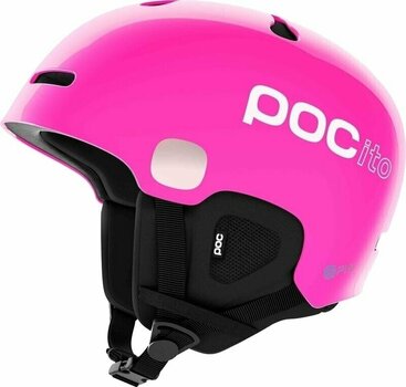 Ski Helmet POC POCito Auric Cut Spin Fluorescent Pink XXS (48-52cm) Ski Helmet - 1