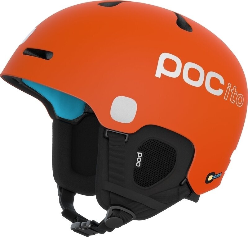 Skijaška kaciga POC POCito Fornix Spin Fluorescent Orange XS/S (51-54 cm) Skijaška kaciga