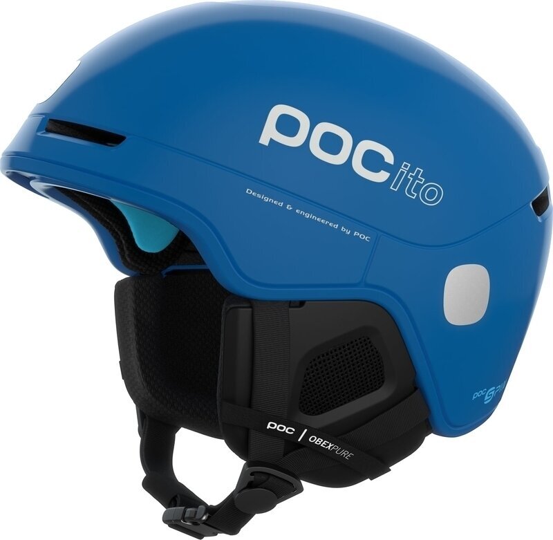 Каска за ски POC POCito Obex Spin Fluorescent Blue M/L (55-58 cm) Каска за ски