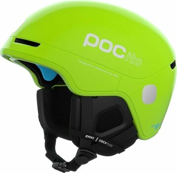Ski Helmet POC POCito Obex Spin Fluorescent Yellow/Green XS/S (51-54 cm) Ski Helmet - 1