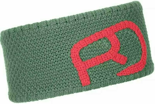 Pannband Ortovox Rock'N'Wool Headband Green Isar S Pannband - 1