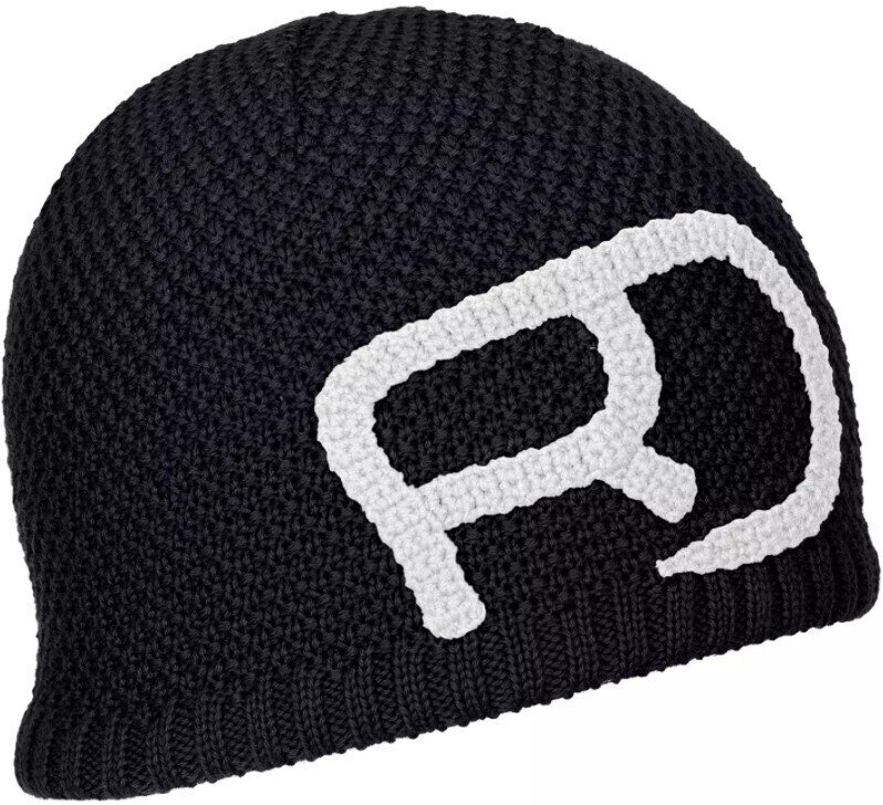 Čiapka Ortovox Rock'N'Wool Beanie Black Raven M Čiapka