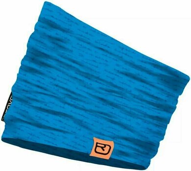 Încalzitor de gât Ortovox 120 Tec Print Neckwarmer Safety Blue UNI Încalzitor de gât - 1