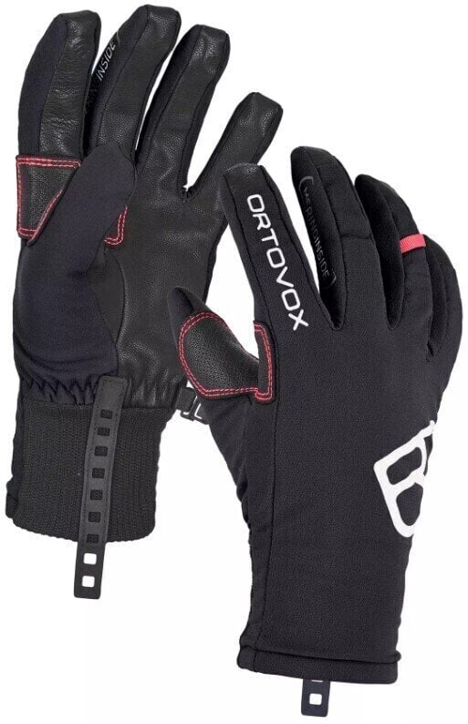 Lyžiarske rukavice Ortovox Tour W Black Raven XS Lyžiarske rukavice