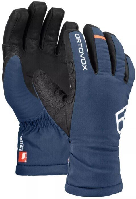 Ski Gloves Ortovox Swisswool Freeride M Night Blue L Ski Gloves