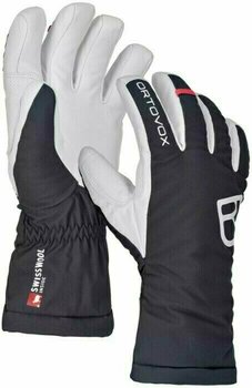 Ski Gloves Ortovox Swisswool Freeride W Black Raven S Ski Gloves - 1