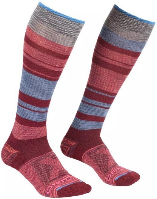 Ski Socks Ortovox All Mountain Long W Multicolour 42-44 Ski Socks