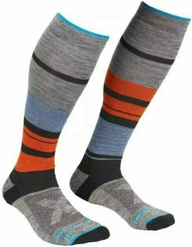 Lyžařské ponožky Ortovox All Mountain Long M Multicolour 39-41 Lyžařské ponožky - 1