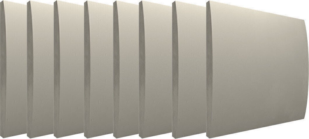Chłonny panel piankowy Vicoustic Cinema Round Premium Light Grey