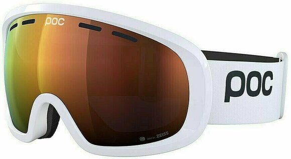 Ski Brillen POC Fovea Mid Clarity Hydrogen White/Spektris Orange Ski Brillen - 1