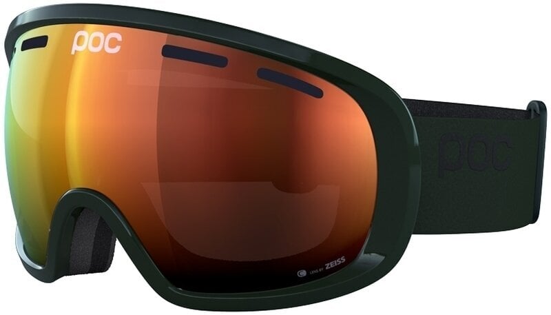 Ski Brillen POC Fovea Clarity POW JJ Bismuth Green/Spektris Orange Ski Brillen