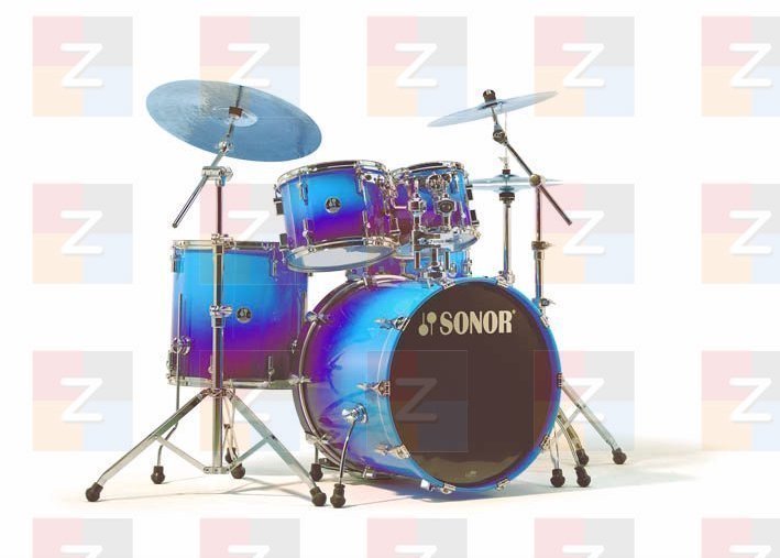 Akustik-Drumset Sonor Force 3007 F37 STAGE 1 SHG
