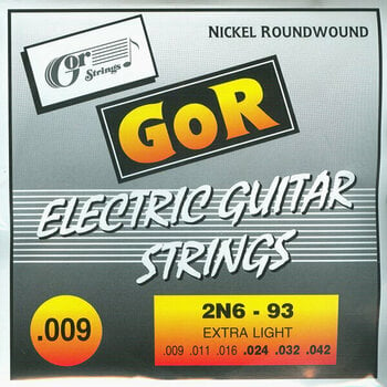 Snaren voor elektrische gitaar Gorstrings 2N6-93 - 1