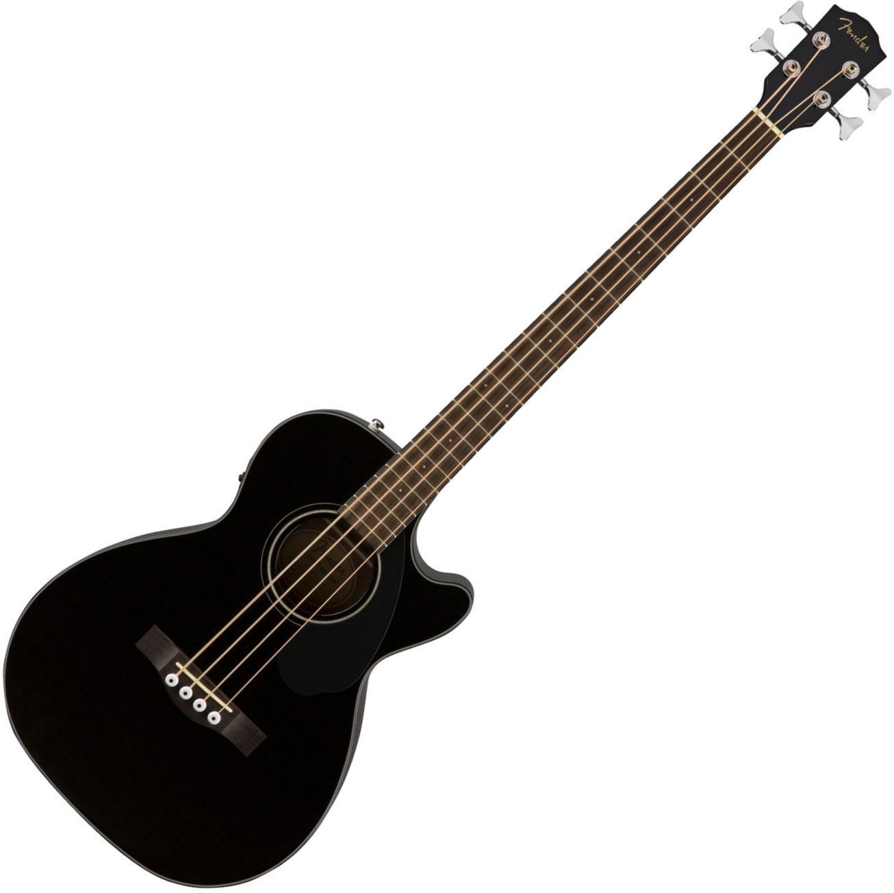 Basse acoustique Fender CB-60CE Black