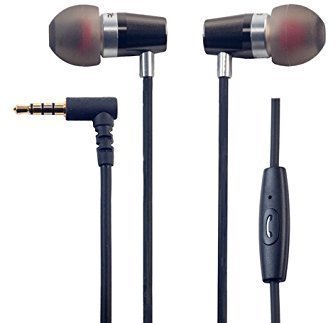 In-Ear Headphones Rock Jaw Audio ALFA GENUS V2 Mic Black