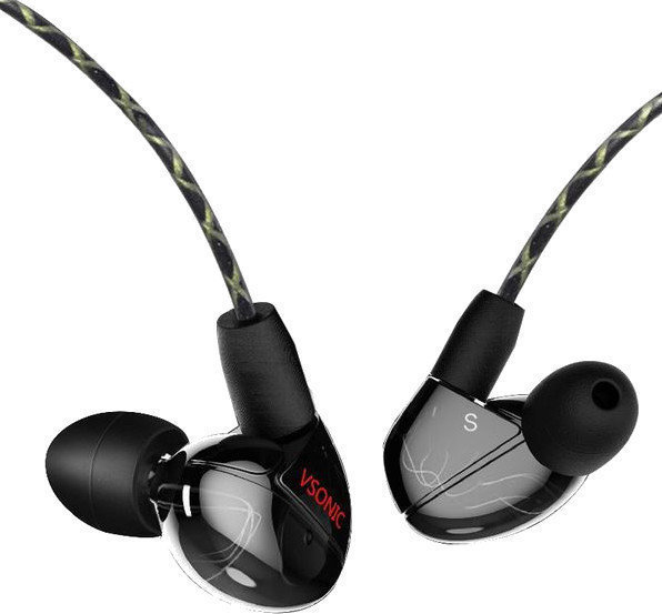 Ear Loop -kuulokkeet Vsonic VSD2 Musta