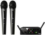 AKG WMS40 Mini2 Vocal Dual US45A: 660.7MHz + US45C: 662.3MHz Conjunto de micrófono de mano inalámbrico