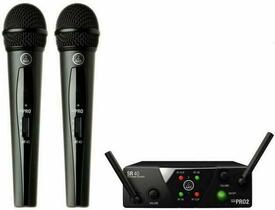 AKG WMS40 Mini2 Vocal Dual Vezeték nélküli készlet US45A: 660.7MHz + US45C: 662.3MHz (Csak kicsomagolt)