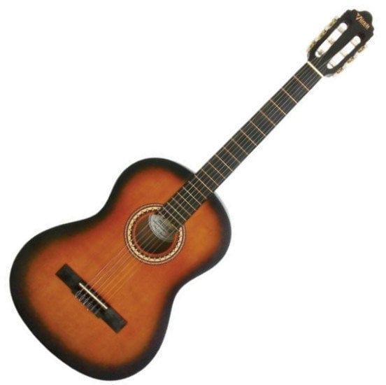 Klassieke gitaar Valencia VC204 4/4 Sunburst