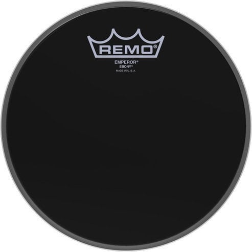Schlagzeugfell Remo BE-0008-ES Emperor Ebony Schwarz 8" Schlagzeugfell