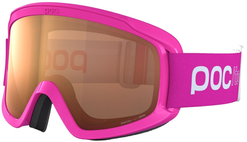 Ski Brillen POC POCito Opsin Fluorescent Pink/Spektris Orange Ski Brillen