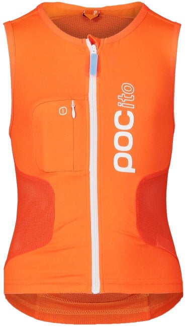 Védőfelszerelés kerékpározáshoz / Inline POC POCito VPD Air Vest Fluorescent Orange S Vest