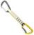 Climbing Carabiner Singing Rock Colt 17 Quickdraw Grey-Yellow Solid Straight/Solid Bent Gate