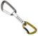 Climbing Carabiner Singing Rock Colt 16 Quickdraw Grey-Yellow Solid Straight/Solid Bent Gate