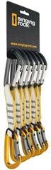 Climbing Carabiner Singing Rock Colt 6Pack Quickdraw Solid Straight/Solid Bent Gate