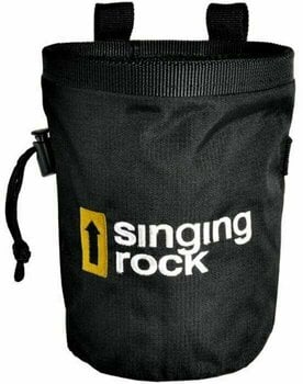 Bag and Magnesium for Climbing Singing Rock Chalk Bag Black Bag and Magnesium for Climbing - 1