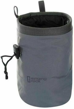 Bag and Magnesium for Climbing Singing Rock Mountains Chalk Bag Grey - 1