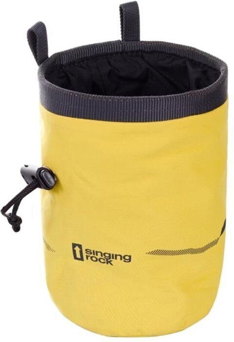 Bag and Magnesium for Climbing Singing Rock Mountains Chalk Bag Yellow