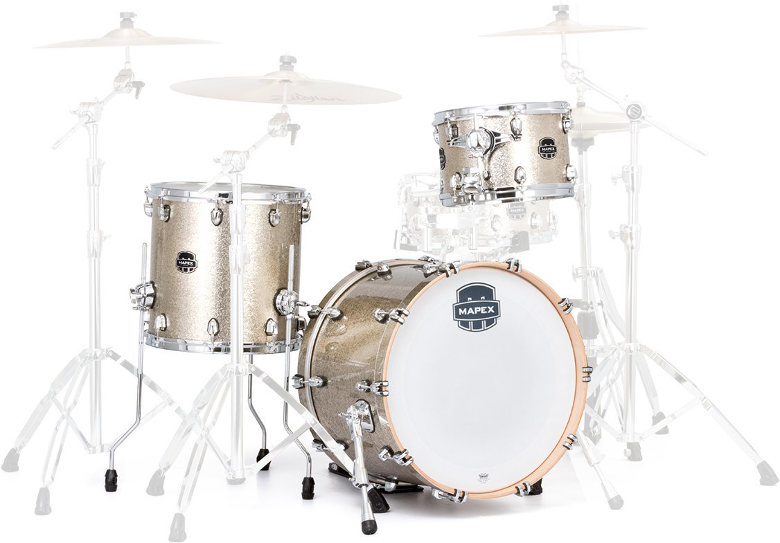 Akustik-Drumset Mapex SVTE401X Saturn V Tour Vintage Sparkle