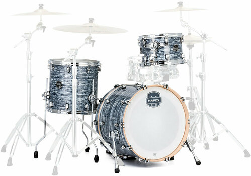 Akustická bicí souprava Mapex SVTE401X Saturn V Tour Black Strata Pearl - 1