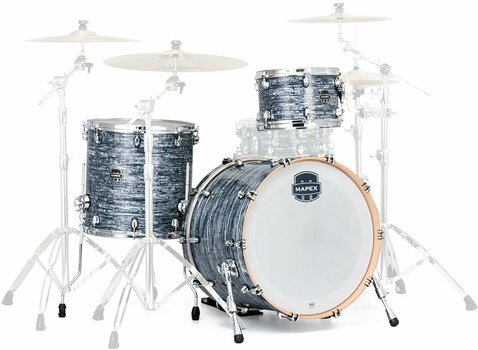 Akustická bicí souprava Mapex SVTE426X Saturn V Tour Black Strata Pearl - 1