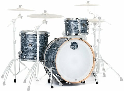 Akustická bicí souprava Mapex SVTE446X Saturn V Tour Black Strata Pearl - 1