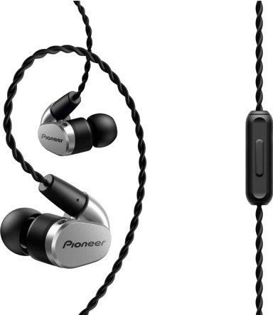 In-ear hoofdtelefoon Pioneer SE-CH5T Zwart-Silver