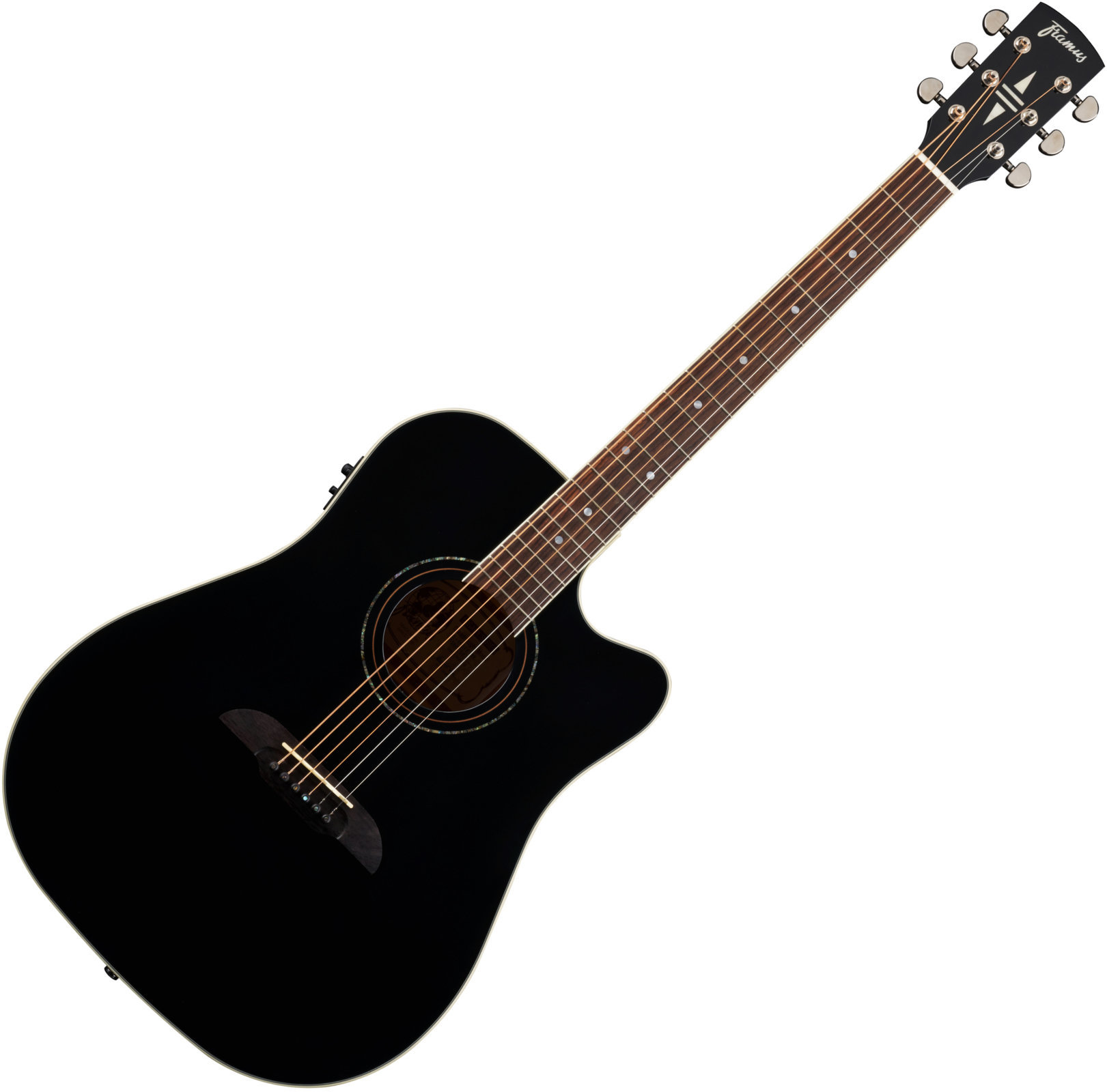 Elektroakusztikus gitár Framus FD 14 S BK CE