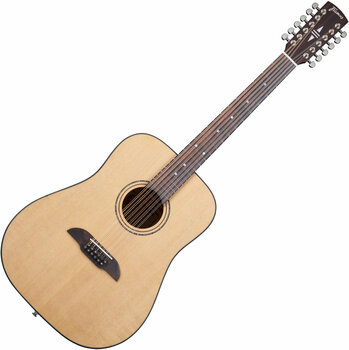 12-string Acoustic-electric Guitar Framus FD 14 SV 12 Vintage Transparent Satin Natural Tinted - 1