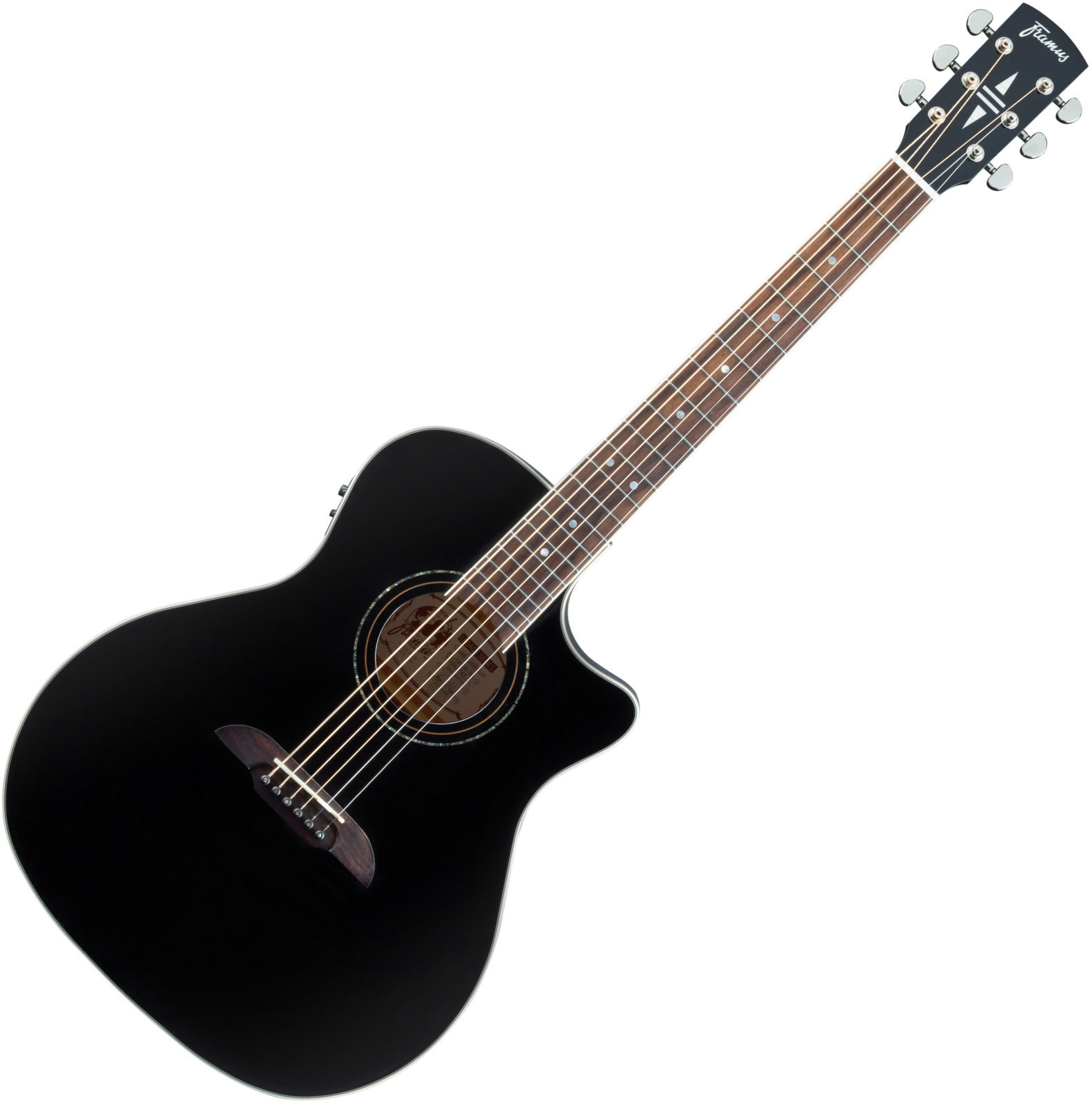 Guitarra eletroacústica Framus FG 14 S BK CE
