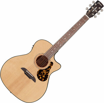 Electro-acoustic guitar Framus FG 14 SV VSNT CE Vintage Transparent Satin Natural Tinted - 1