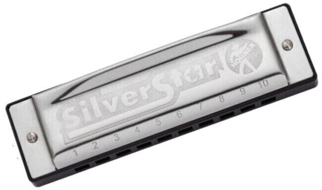 Diatonisk mundharmonika Hohner Silver Star G